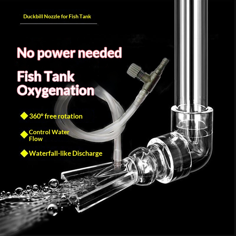 Marine Aquarium With Sump - Acrylic Fish Tank Duckbill Nozzle Adjustable