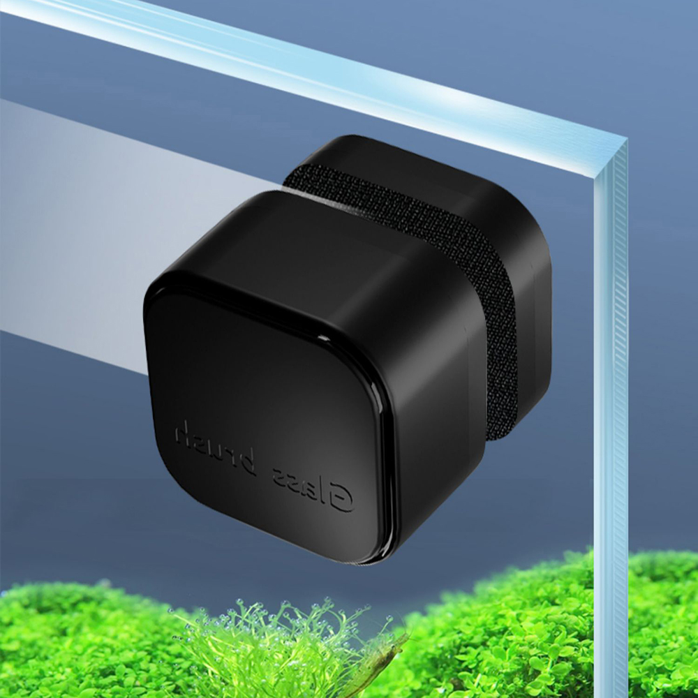 Marine Aquarium Glass Scraper - 1pc Magnetic Aquarium Glass Cleaner Brush,