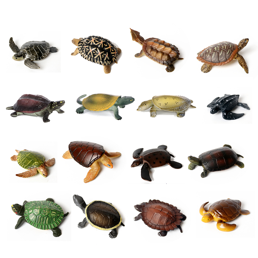 Marine Aquarium Mini - Realistic Miniatures Marine Life Sea Turtle