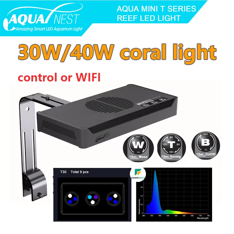 Aquarium LED Light Saltwater L - Marine Aquarium Led Lights recension och pris