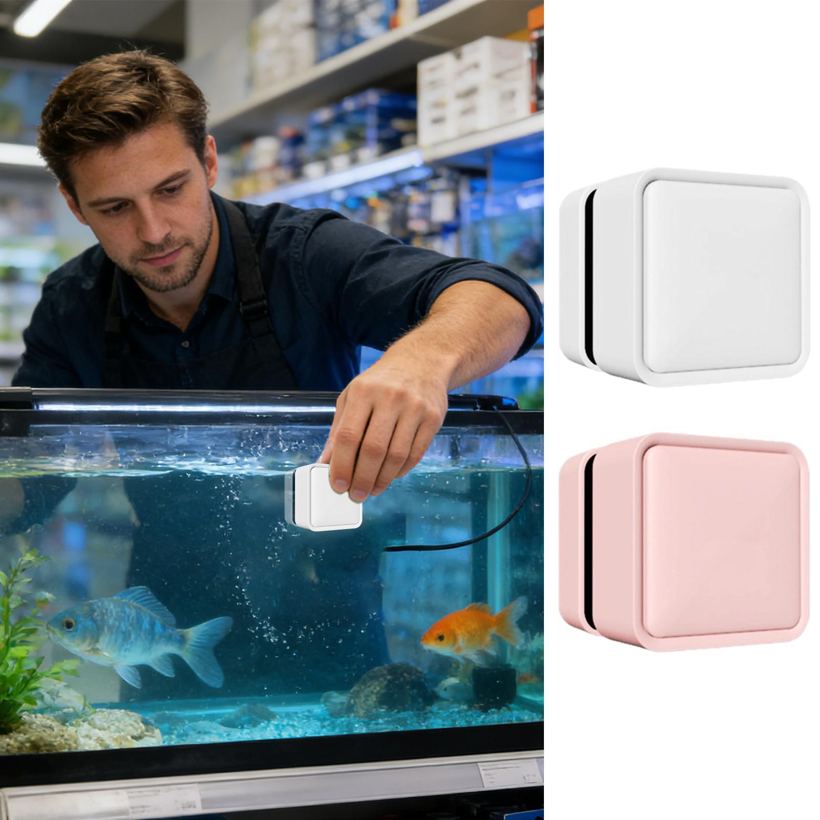 Magnetic Fish Tank Cleaner Dou - Marine Aquarium Glass Scraper recension och pris