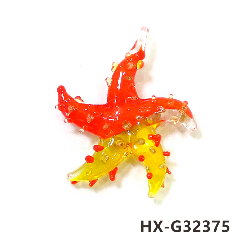 Mini Glass Starfish Pendant Co - Marine Aquarium Mini recension och pris