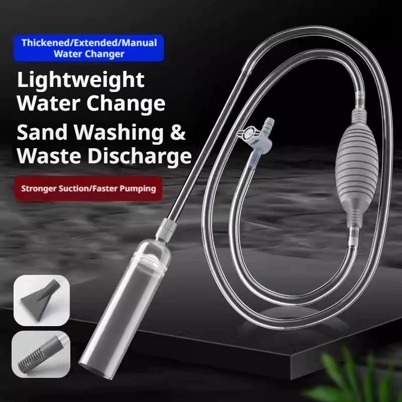 Manual Aquarium Siphon Fish Ta - Marine Aquarium With Sump recension och pris
