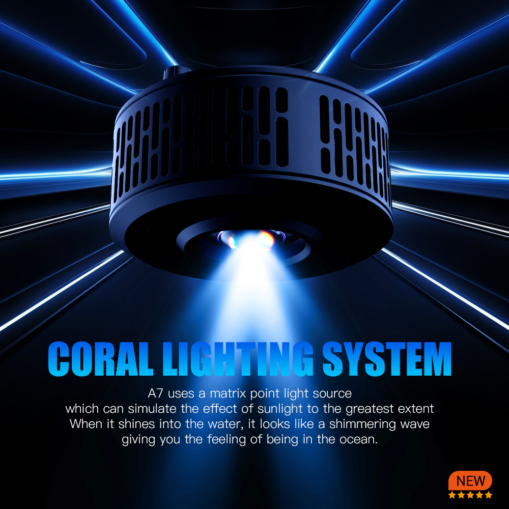 A7 III WiFi App Control Full S - Marine Aquarium Led Lights recension och pris