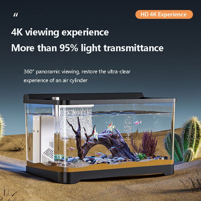 ABS Mini Fish Tank Betta Aquar - Marine Aquarium With Sump recension och pris