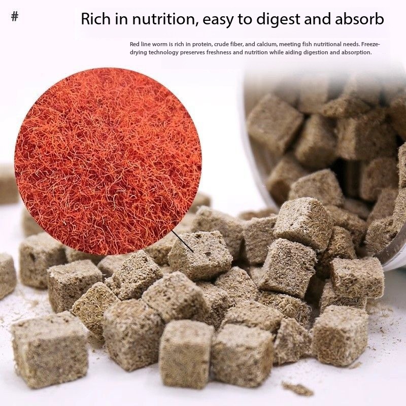 Natural Freeze Dried Bloodworm - Marine Aquarium Worms recension och pris
