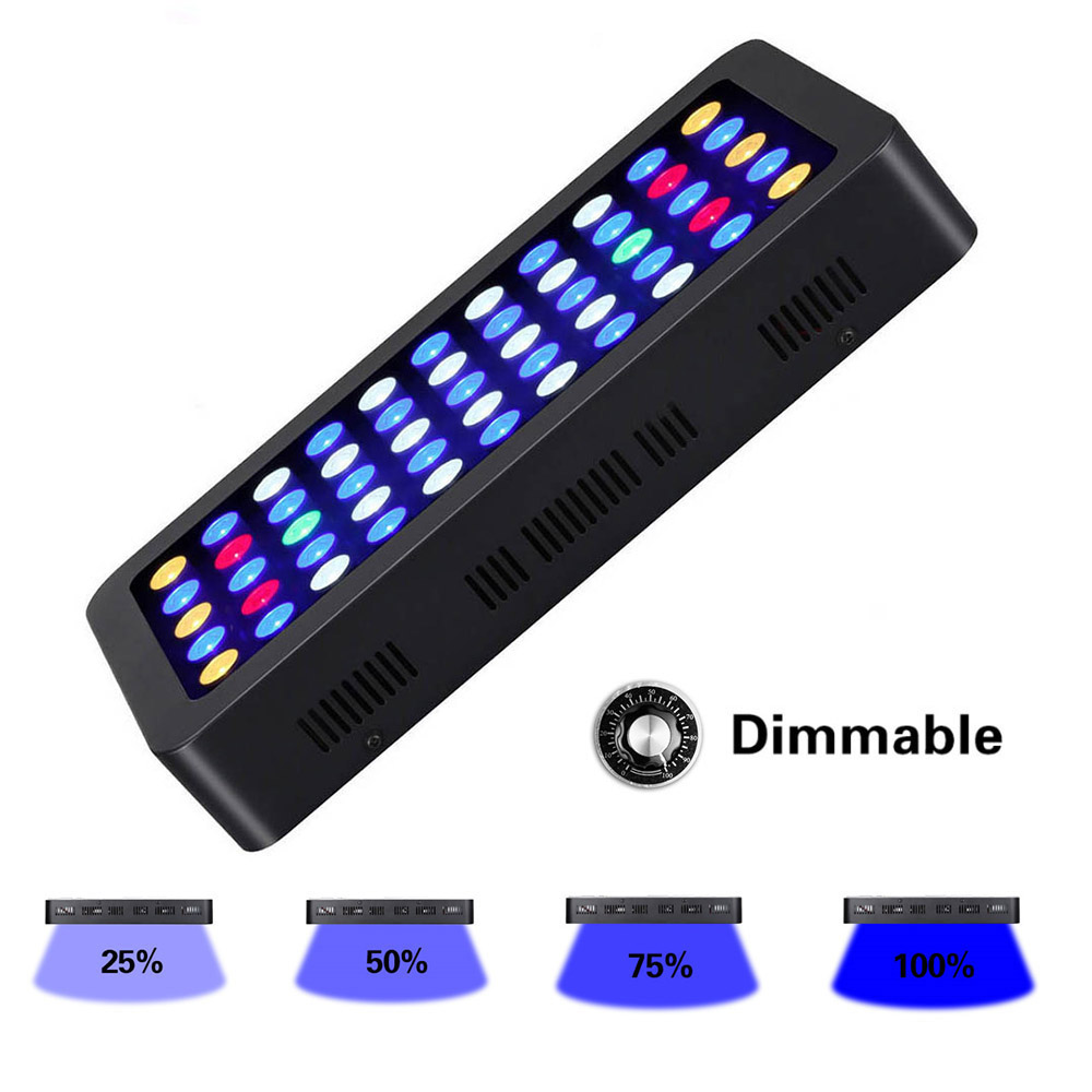 165W LED Aquariums Light Dimma - Marine Aquarium Led Lights recension och pris