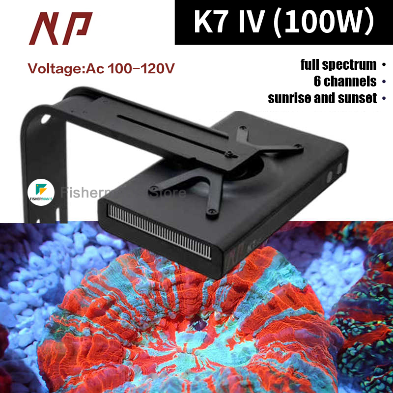 Noo-Psyche K7 PRO  IV 100W Cor - Marine Aquarium Led Lights recension och pris