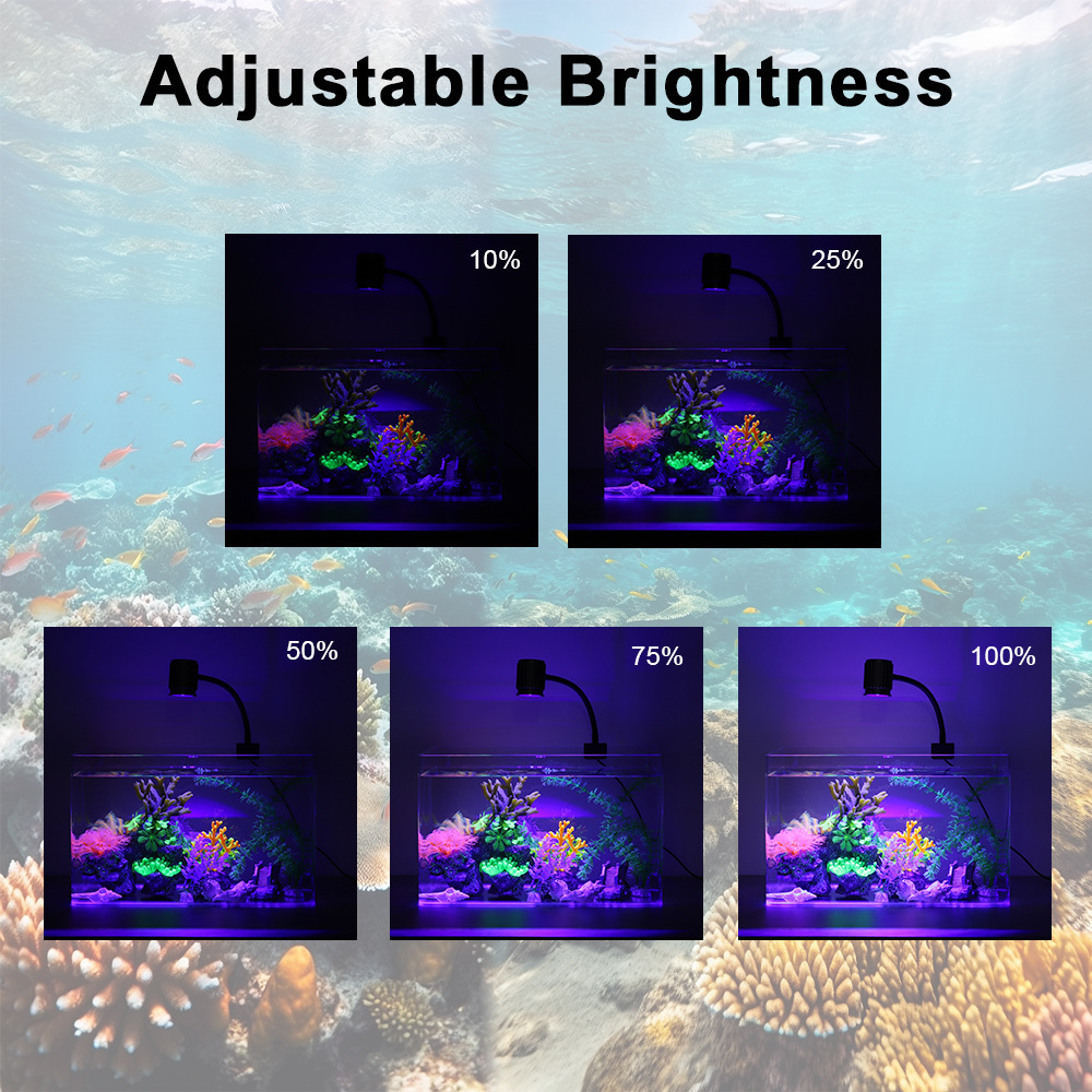 LED Aquarium Light Full Spectr - Marine Aquarium Led Lights recension och pris