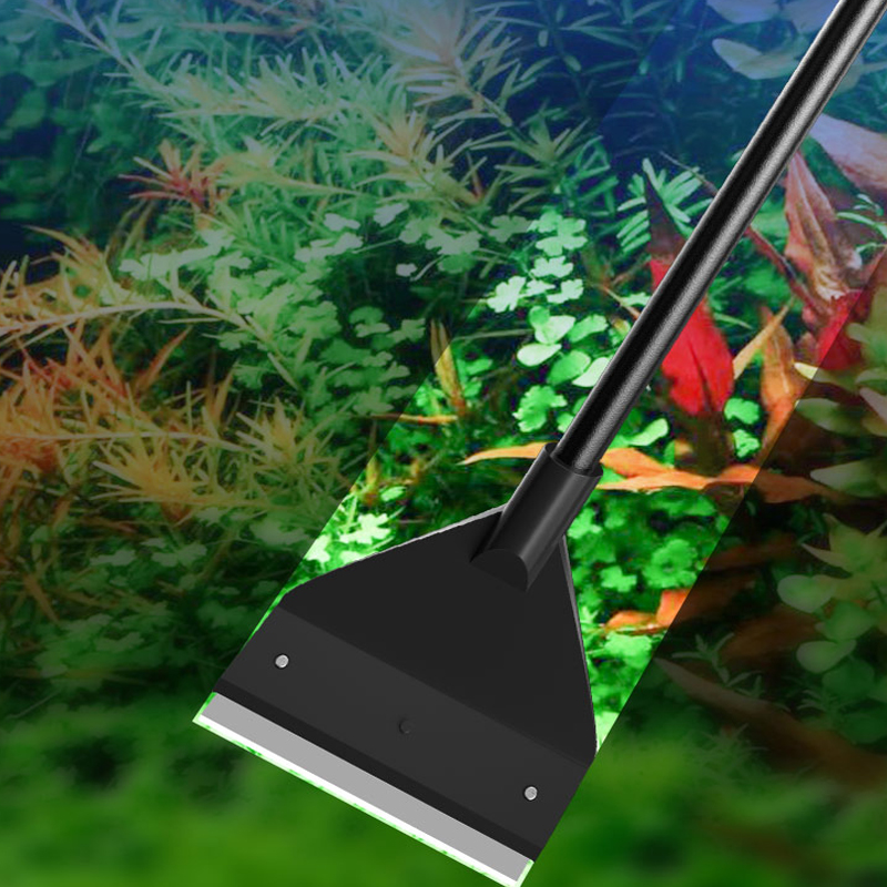 Fish Tank Cleaning Tool Flat S - Marine Aquarium Glass Scraper recension och pris