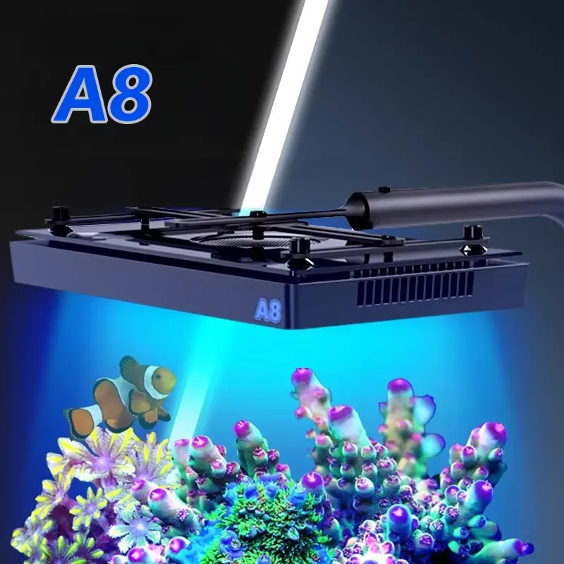 A8SE II Max Blue 240W WiFi App - Marine Aquarium Led Lights recension och pris